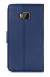 Leather Wallet/Case for HTC One (M9) Blue (OEM)